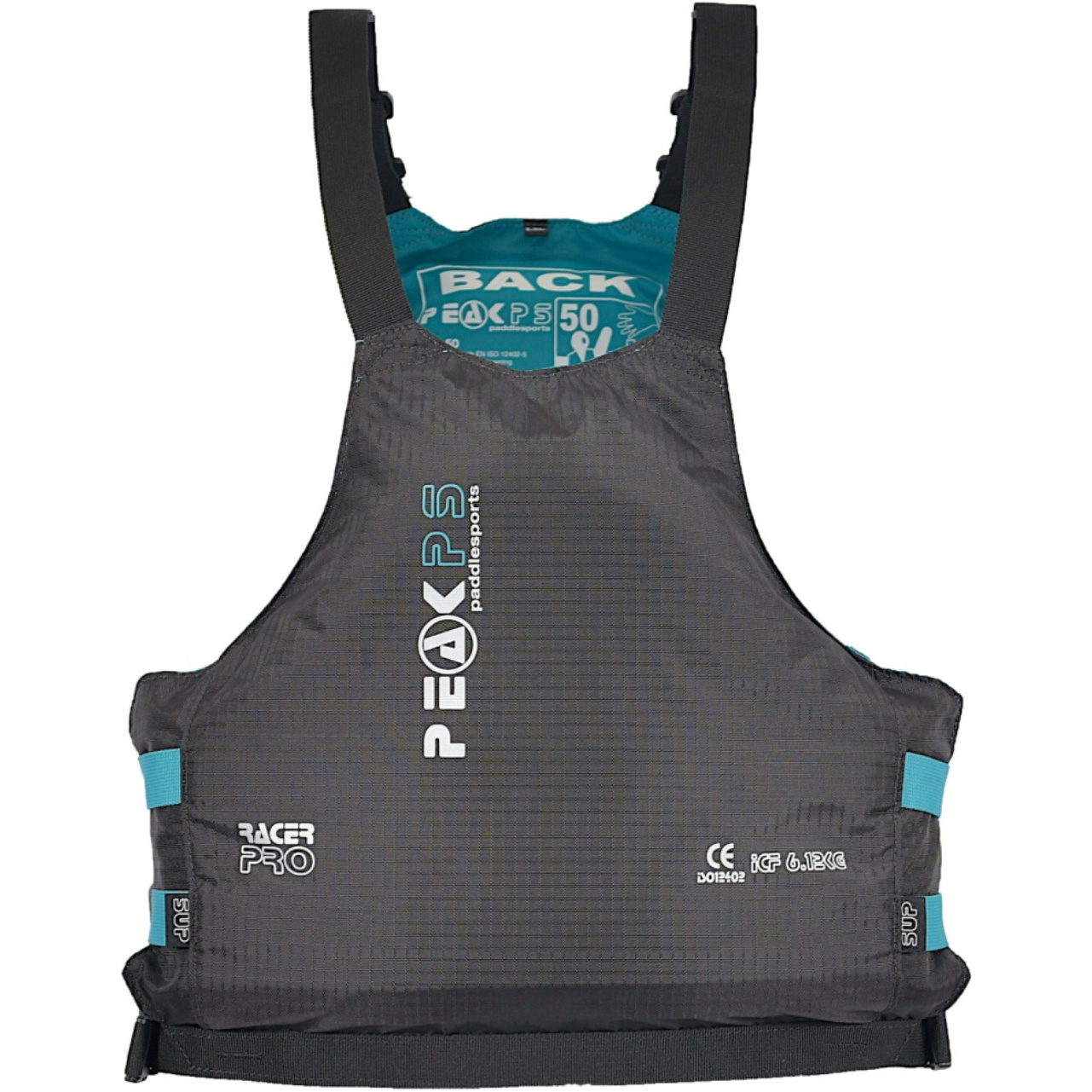 2026 Peak PS Racer Pro Buoyancy Aid PFD 26RP - Black / Blue
